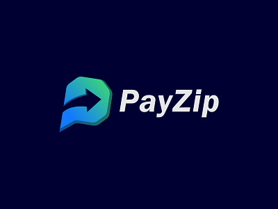 PayZip logo 3d a b c d e f g h i j k l m n authorization brand identity branding deposit e commerce invoice letter logo logo logodesign modern logo online pay p pay payment purchase refund transaction transfer