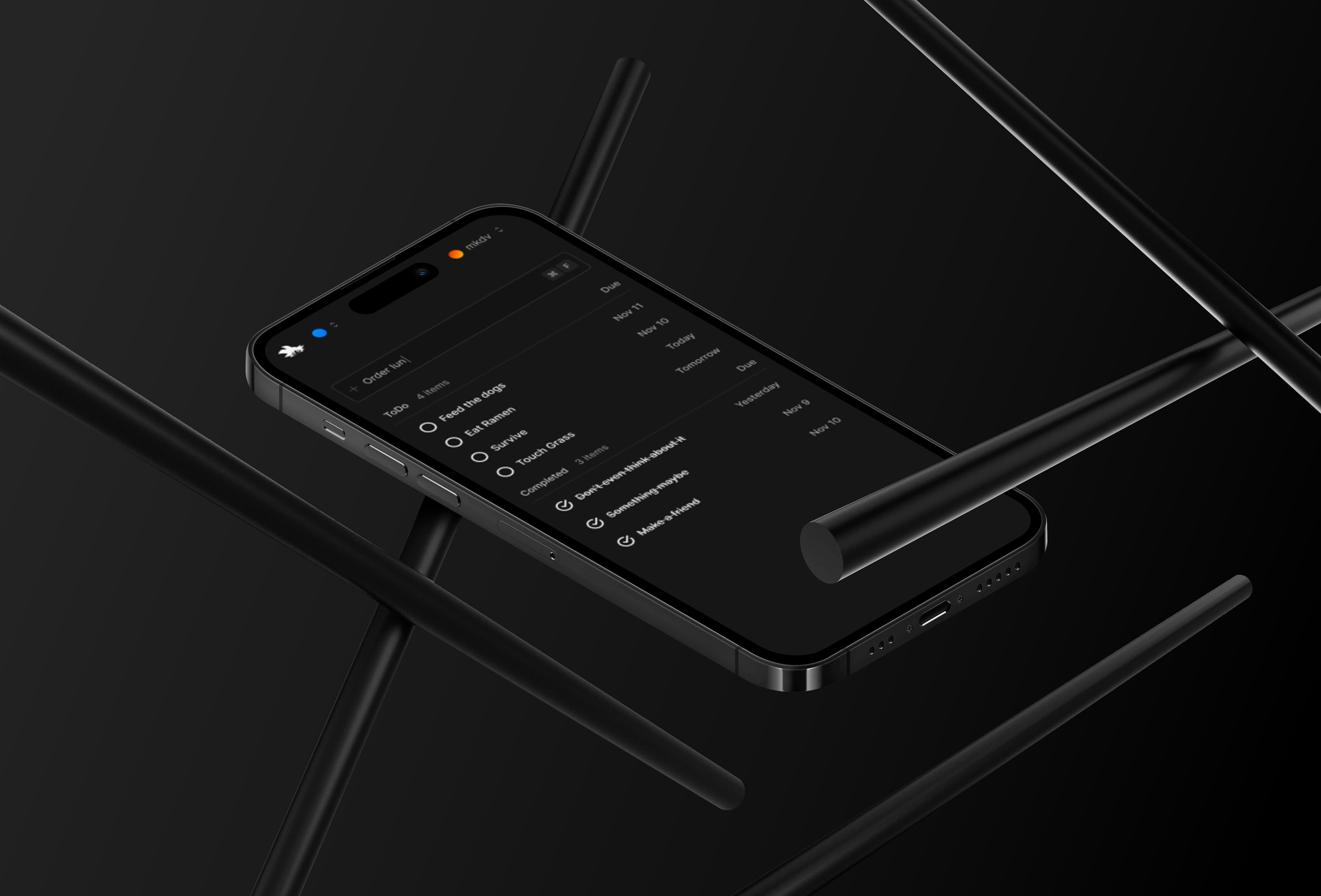 Simple ToDo Mobile (rebound) design figma mockup todo