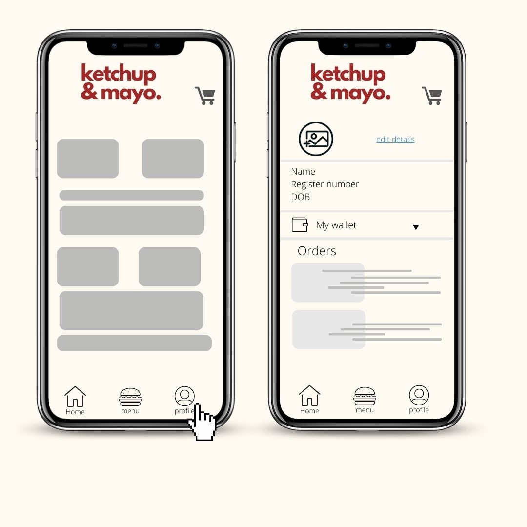 Canteen app interface by Sam on Dribbble