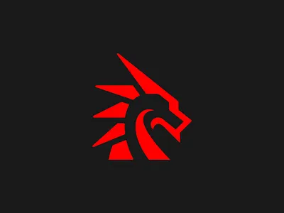 Dragon Head Logo animal creature design dragon dragon head dragon logo graphic design icon illustration logo logo design logodesign minimal minimalist logo mythology