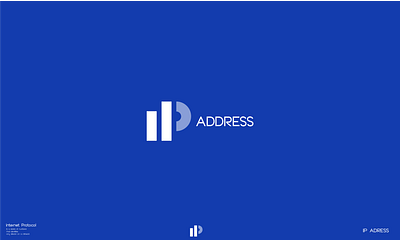 IP Address logo 3d animation branding graphic design logo motion graphics ui