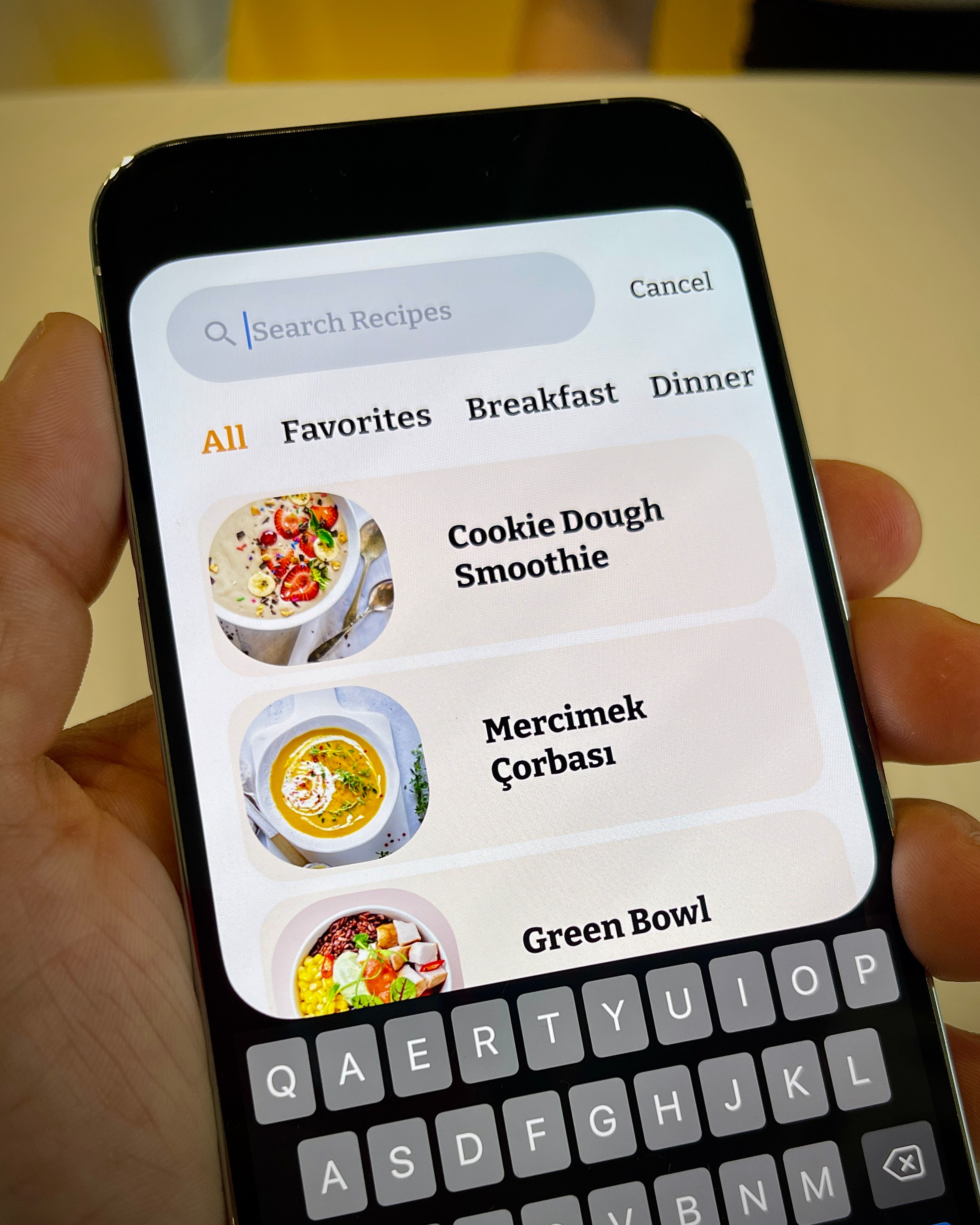 Example of Mobile App Redesign