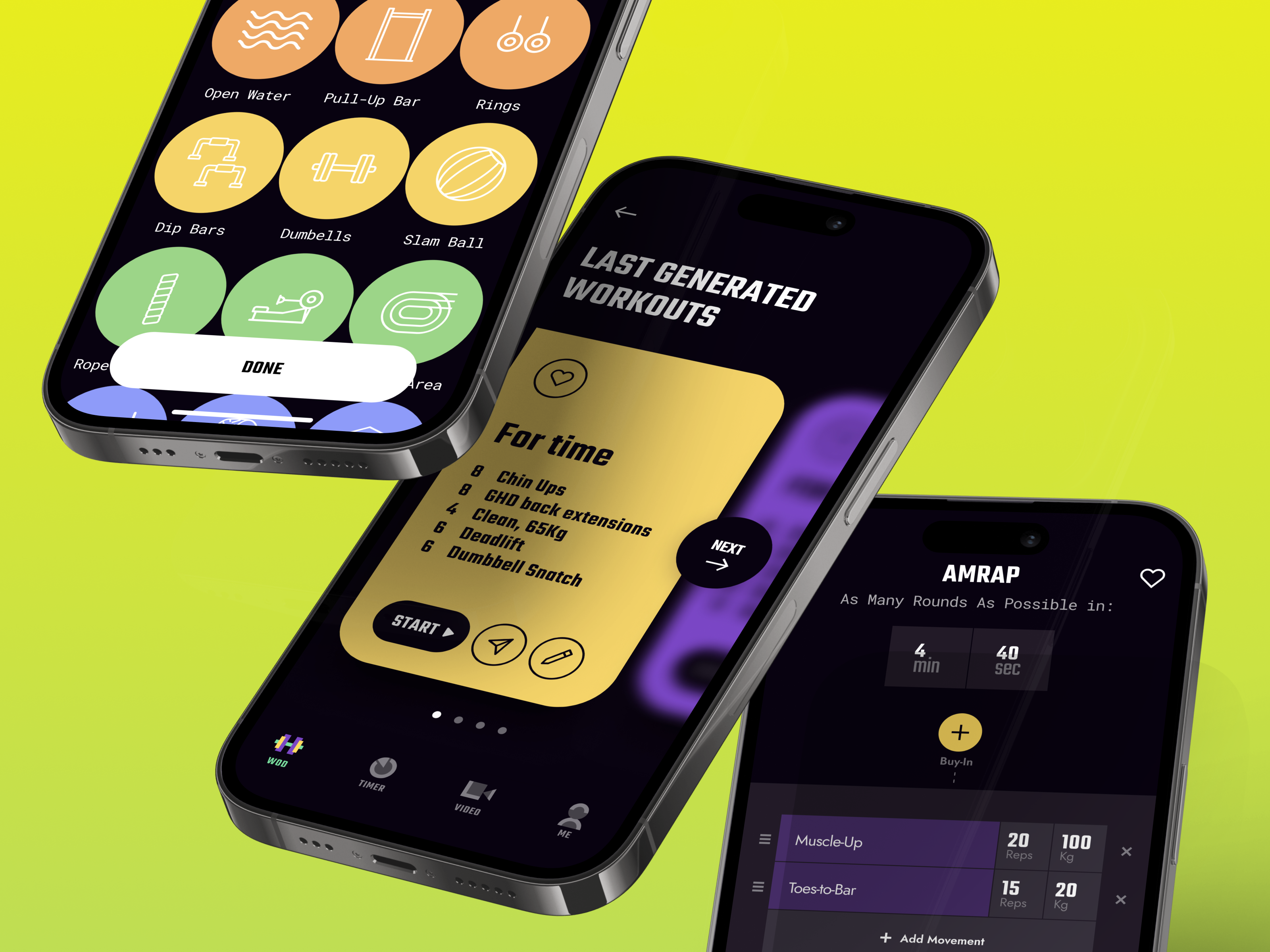 Workout of the day. Crossfit (Fitness) App app crossfit fintess fitness fitness app health ios iphone mobile mobile app mobile app design mobile app designer mobile design mobile designer sport training ui wod workout workout of the day