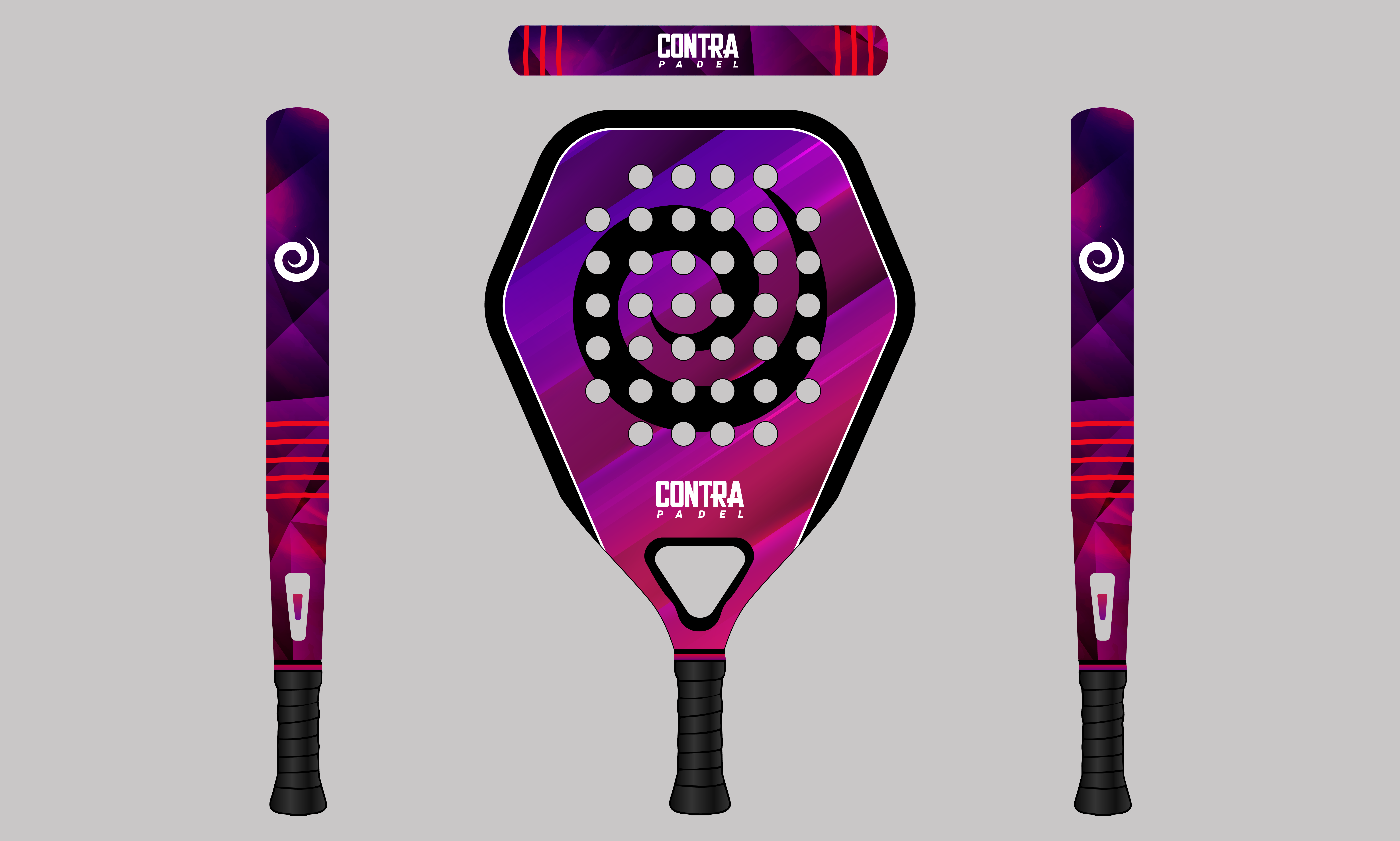 Example of Custom Padel Racket Design
