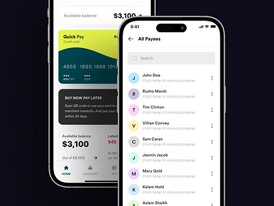 Quik Pe Financial mobile app template