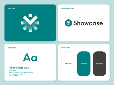 Showcase Logo Design brand identity branding design graphic design logo logo mark showcase
