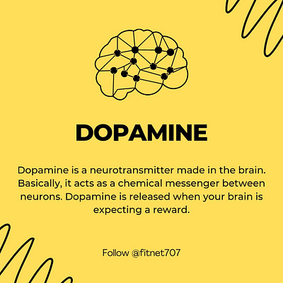 Social Media Post On Dopamine. branding graphic design modern simple social media social media post