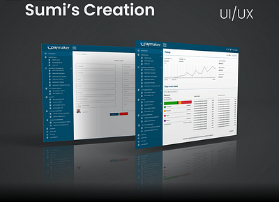 Admin Dashboard design graphic ui vector