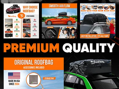 CAR ROOF BAG- AMAZON PRODUCT LISTING INFOGRAPHIC IMAGES DESIGN amazon a content amazon ebc amazon ebc design amazon graphic designer amazon images amazon infographic amazon listing design amazon listing images amazon product images amazon product photos amazon product pictures design ebc design enhanced brand content graphic design service listing images product listing images