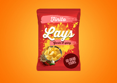 FINITO CHIPS app branding design graphic design illustration logo typography ui ux vector