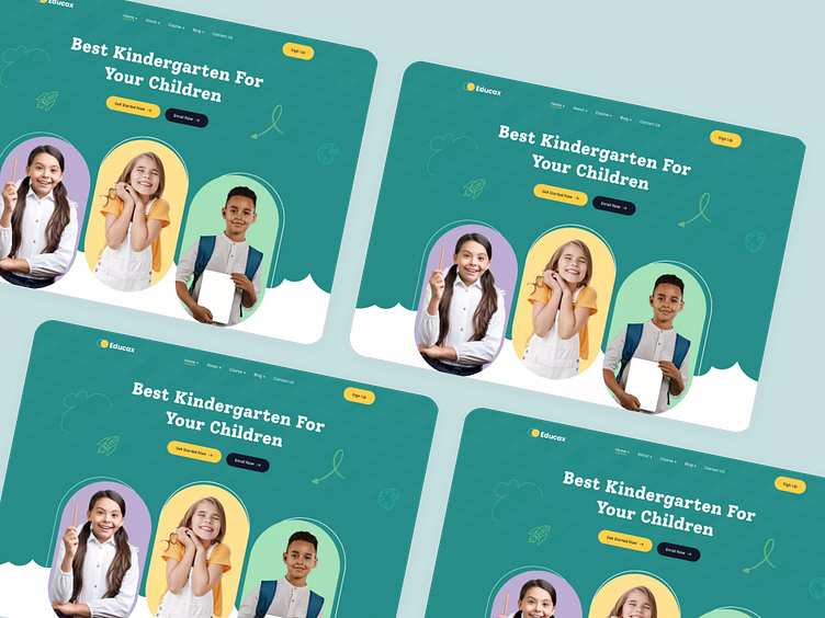 Educax ELearning Platform for Children by The Tork on Dribbble