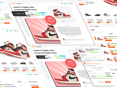 Shoes E-Commerce Desktop App app branding desktop app e commerce e commerce app graphic design landing page ui ux visual design web design