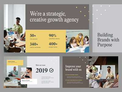 Pitch Deck - Exploration brands creative deck dots editorial exploration google slides icon keynote layout minimalist modern pitch deck powerpoint ppt presentation typography value