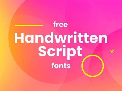 Free Handwritten Script Fonts fonts free font free fonts freebie freebies script fonts type typeface typography