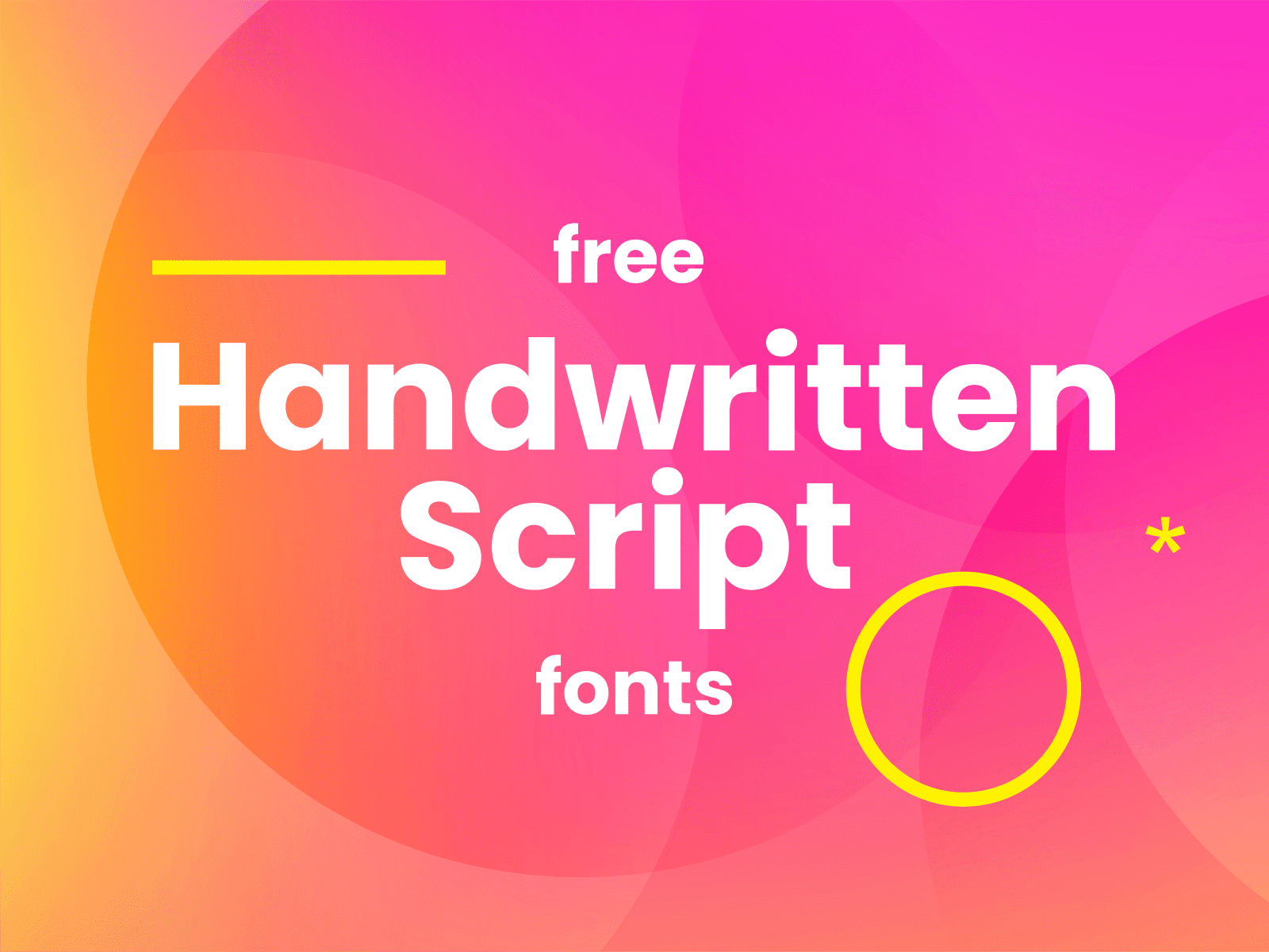 Free Handwritten Script Fonts By Martynas Palaima On Dribbble