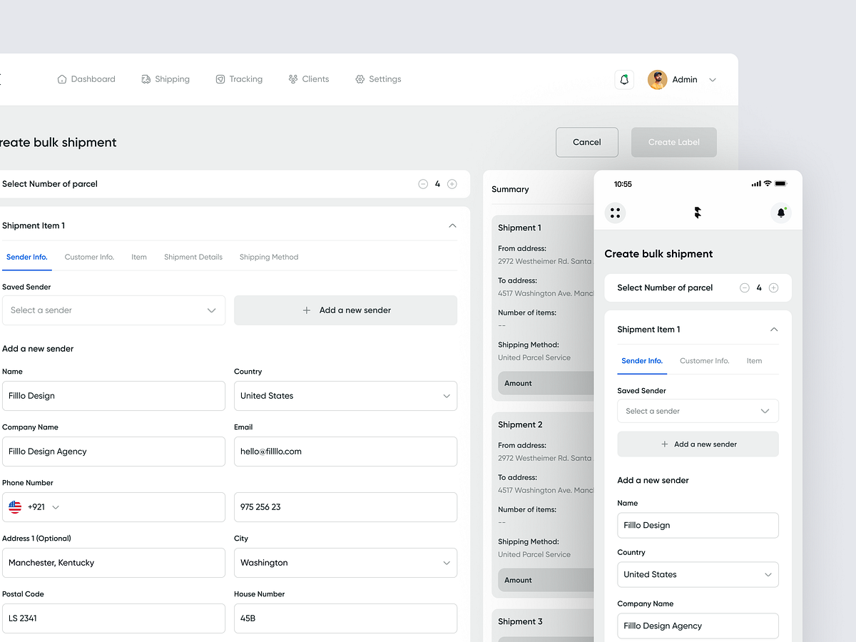 Filllo Design Agency | Dribbble