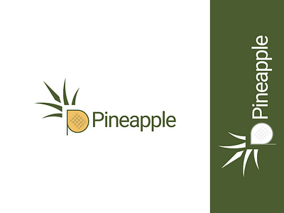 Pineapple logo design agency brand colorful corporate creative food free lawn garden logo logo design logos minimalist modern modern logo new organic food logo organic logo pineapple logo simple software