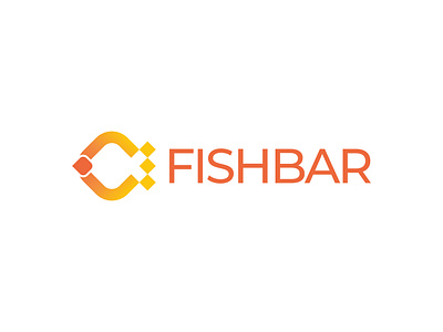 Fishbar logo design - unused (Ready for sale) abstract logo brand identity ecommerce fish logo fishing logo free graphic design hire logo designer it logo letter mark monogram logo design logo designer logo ideas logo inspirations simple software symbol technology typography vector