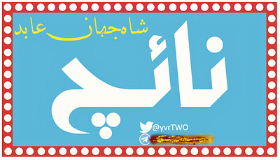 My Name 2 with Twitter+Telegram Handle design graphic design illustration logo typography vector