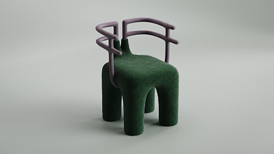 Non hunting time 3d art artwork chair design artwork furniture interior interiordesign visualization
