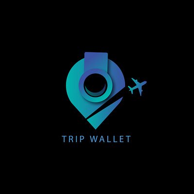 Trip Wallet Logo design app design graphic design illustration logo trip vector