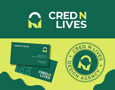 CRED N LIVES - Branding agency branding branding business branding design digital agency graphic agency graphic design illustration logo logo branding minimal logo modern logo vector