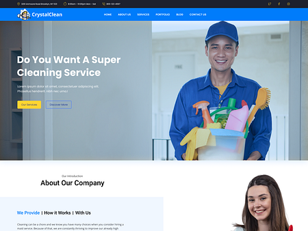 Service Website UI designs, themes, templates and downloadable graphic ...