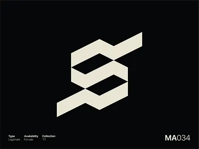 77 for 77 | MA034 brand brand identity branding brandmark clean custom mark design graphic identity letter lettering logo logo design logo designer logomark mark minimal modern symbol trademark
