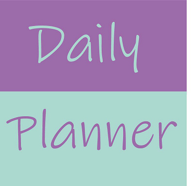 daily planner daily olanner graphic design illustration planner