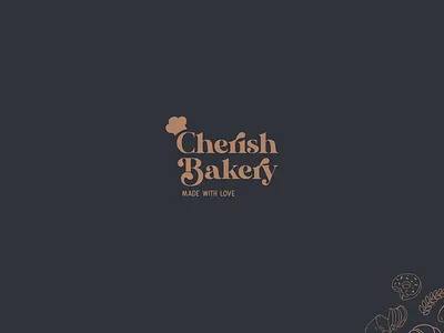 Cherish Bakery brand identity branding design dribbble graphic design illustration logo logo design
