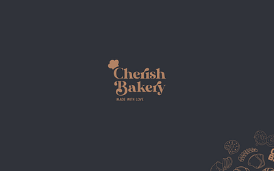 Cherish Bakery brand identity branding design dribbble graphic design illustration logo logo design