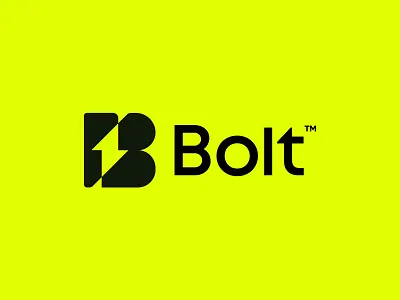 Bolt Logo blockchain bolt branding electric energy icon innovation letter b lightning logo logo design minimal negative space power spark startup tech technology
