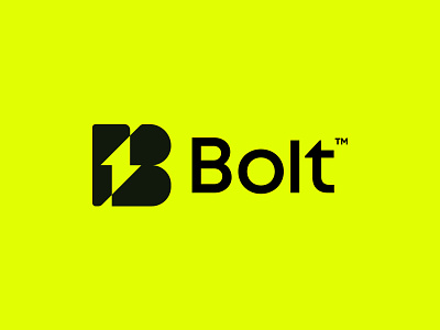 Bolt Logo blockchain bolt branding electric energy icon innovation letter b lightning logo logo design minimal negative space power spark startup tech technology