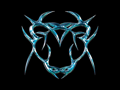 "Glass Beetle" 3d design graphic design