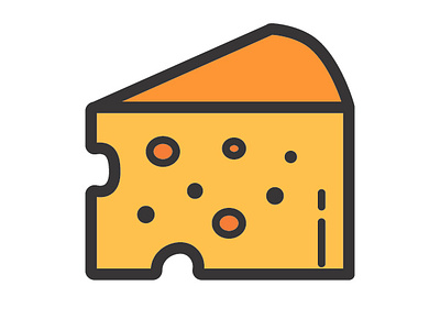 Cheese icon design design graphic design icon illustration vector