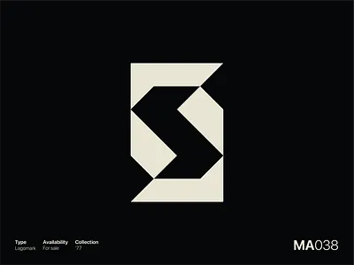 77 for 77 | MA038 brand brand identity branding brandmark clean custom mark design graphic identity letter lettering logo logo design logo designer logomark mark minimal modern symbol trademark