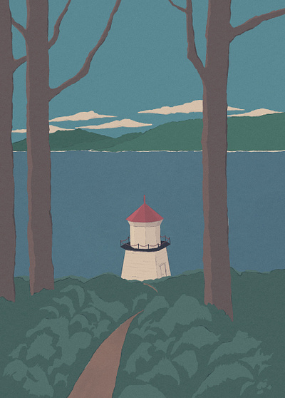 lighthouse adventures illustration pictures