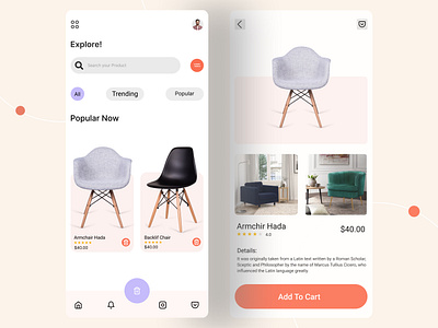 Furniture App Ui Design
