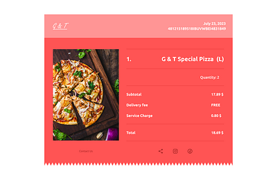 Email Receipt dailyui design email receipt