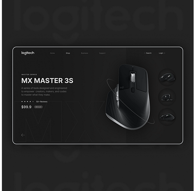 ModernTech Mouse: Innovative Sales Page Design app branding design graphic design illustration logo typography ui ux vector