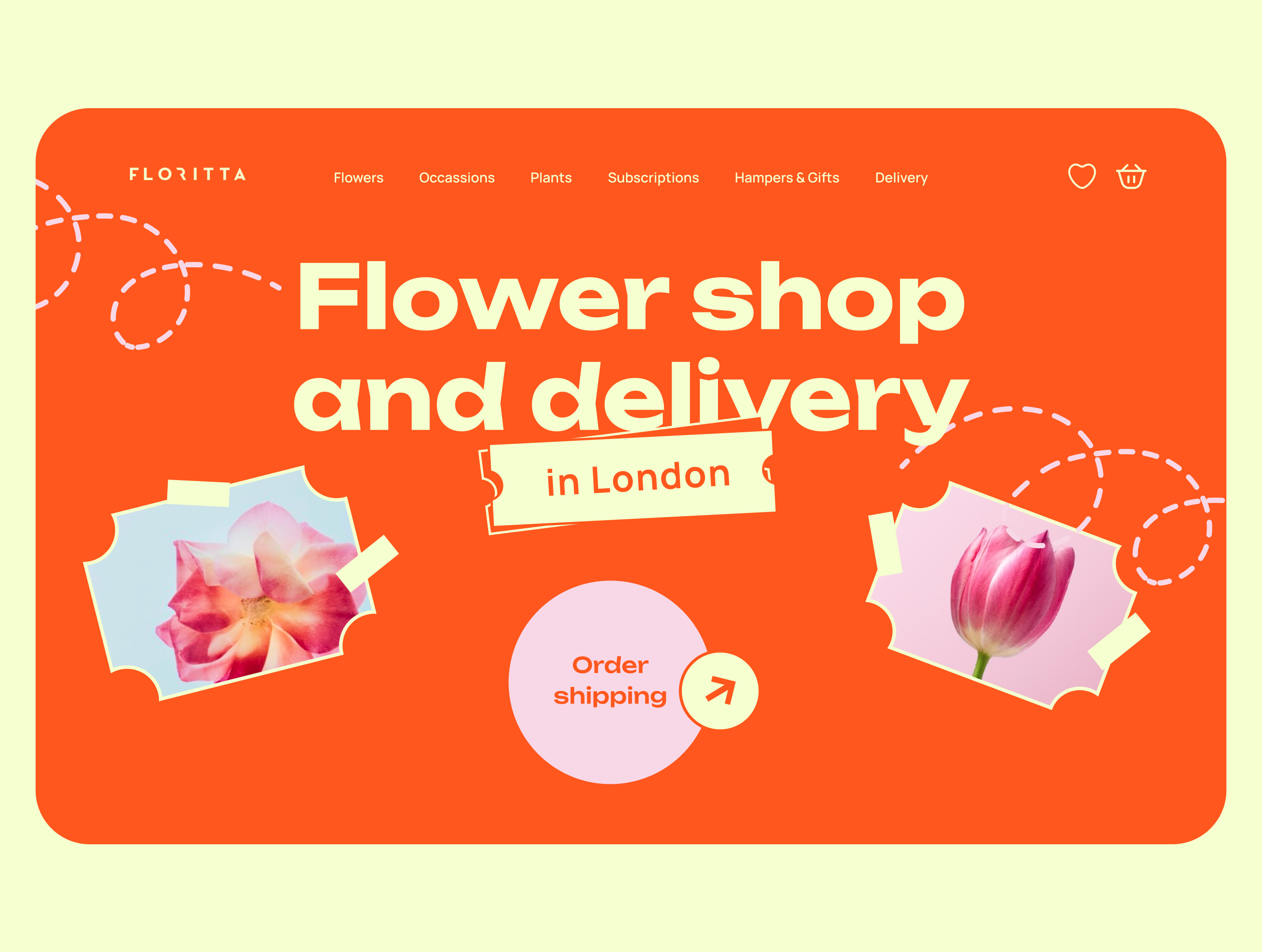 Flower shop & delivery website 🪷 by Daria Baranova on Dribbble