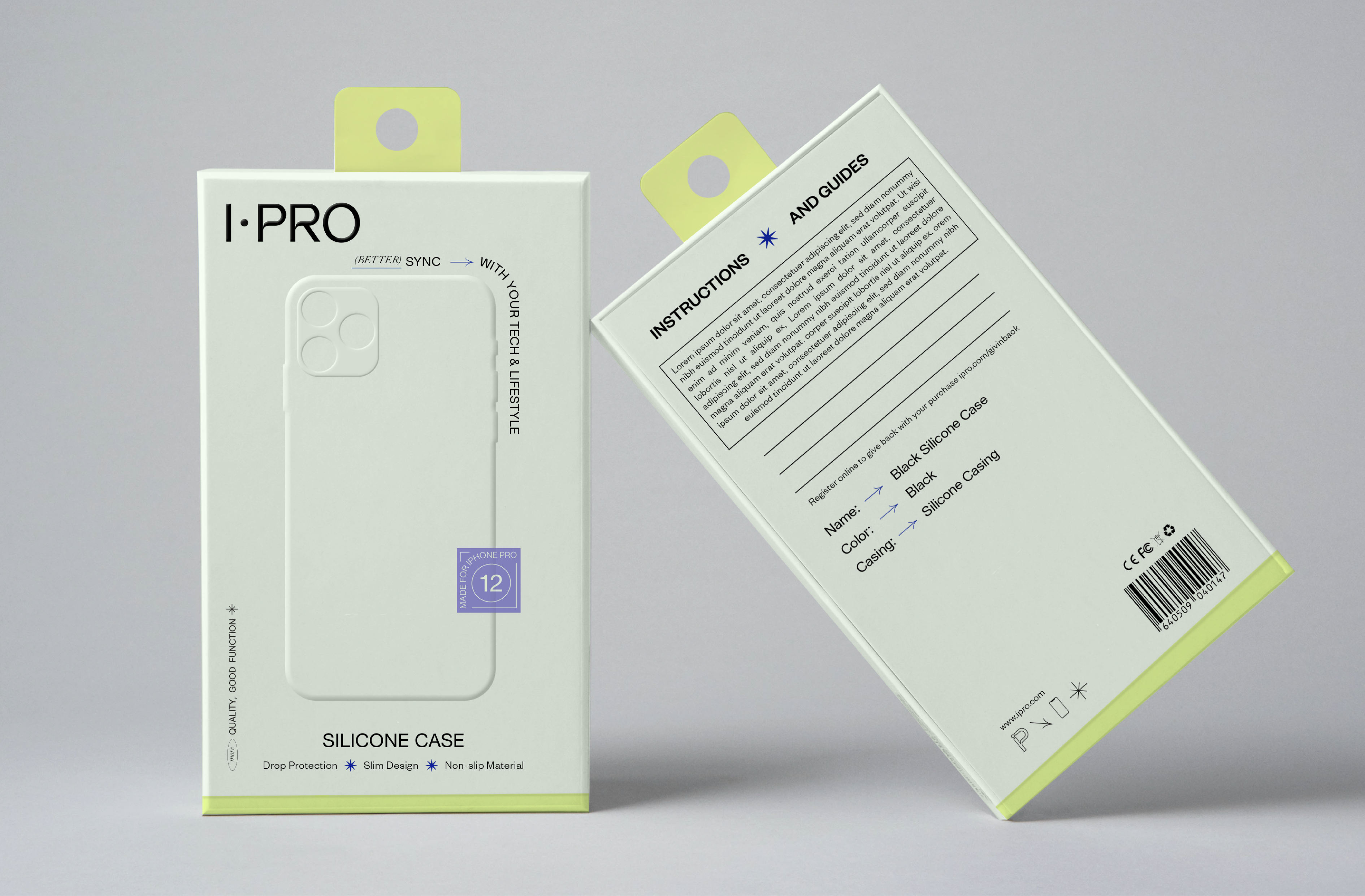 Ipro - Phone Case Packaging box case packaging iphone packaging phone case tech tech logo