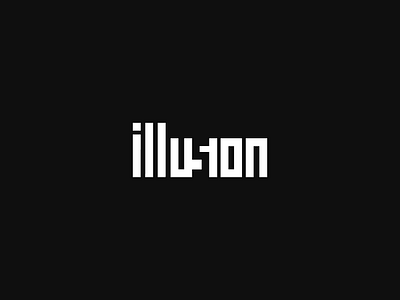 An illusion Creating Logo Design That Create Illusion In Real artwork branding creative design flat graphic design graphics illusion illustrator logo marketing minimal photoshop professional social media text trending typography ui vector