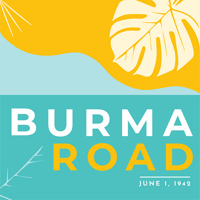 Burma Road design graphic design illustration vector