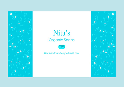 Nita's Organic Soaps branding graphic design illustration