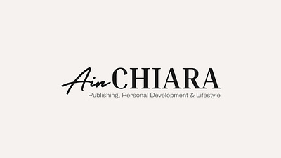 Ain Chiara branding graphic design illustration