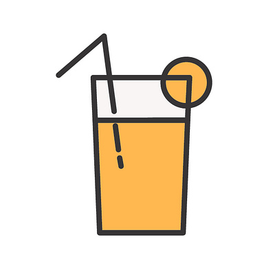 Juice icon design design graphic design icon illustration vector