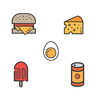 Beverage & Food icon design design graphic design icon illustration vector