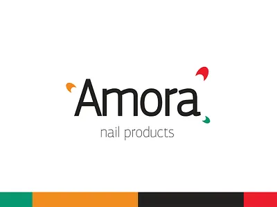 Aroma - Nail Products art branding design flat graphic design illustration illustrator logo logo design minimal typography vector