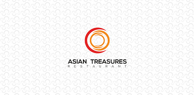 Asian Treasures - Restaurant art branding design flat graphic design illustration illustrator logo logo design minimal typography vector